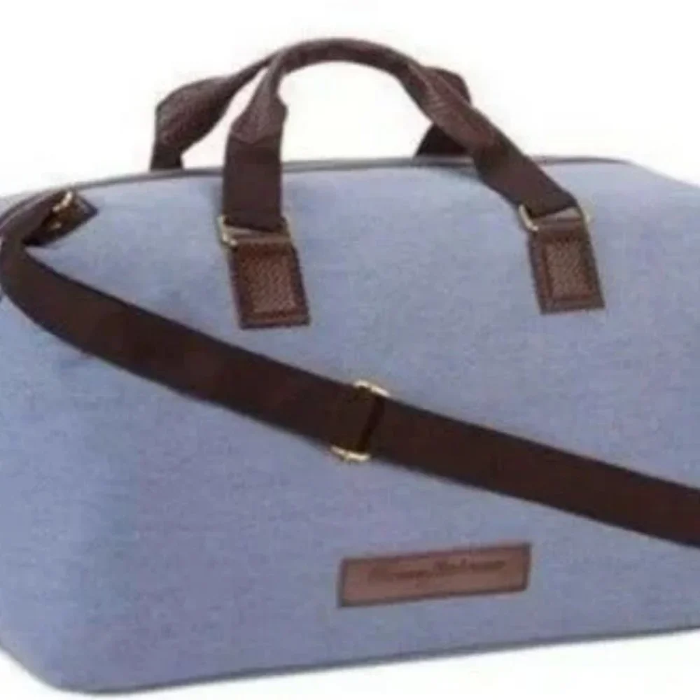 Tommy Bahama Duffel Bag - Expandable Gym Travel Overnight Luggage Weekender NEW